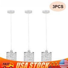 3 Packs Modern Pendant Light Hanging Ceiling Light Fixture Kitchen Island Lamp