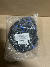 25 Pack - 6Ft BLACK CAT 6A - Sealed - Snagless- Ethernet Network Cable CAT6A