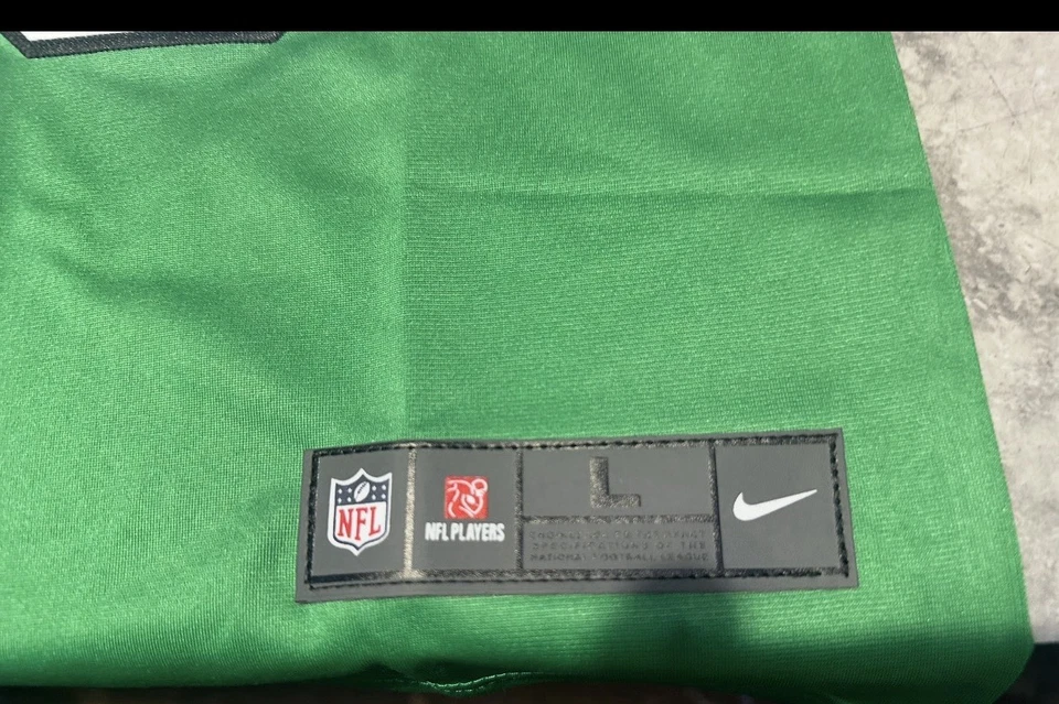 Camiseta deportiva verde Kelly Cooper DeJean Philadelphia Eagles juvenil talla grande nueva con etiquetas. L Foto 3 de 4