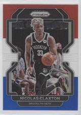 2021-22 Panini Prizm Red White & Blue Prizm Nic Claxton Nicolas Claxton #38 0ym4