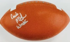 JOEY MCGUIRE SIGNED NIKE FOOTBALL TEXAS TEXAS RED RAIDERS AUTOGRAPH BAS COA K39