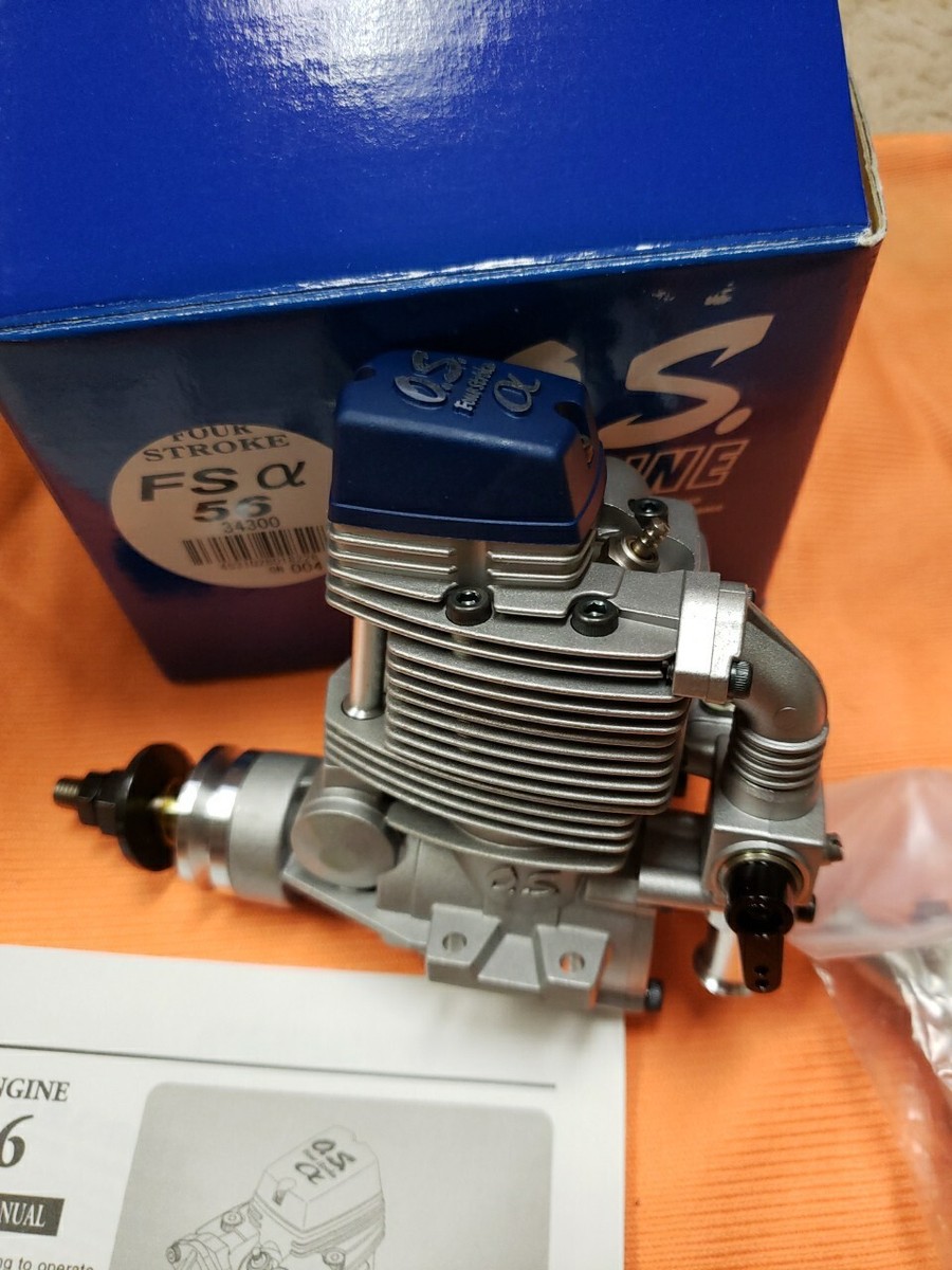 O.S. FS α 56 ラジコン飛行機　エンジン OS Engine - OS FS A 56 - 56 alpha four stroke - New in box