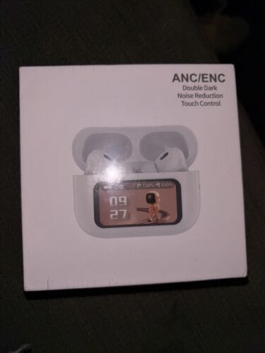 ANC+ENC Touch Screen Wireless In-Ear Bluetooth Earphones Pods / iPhone Android