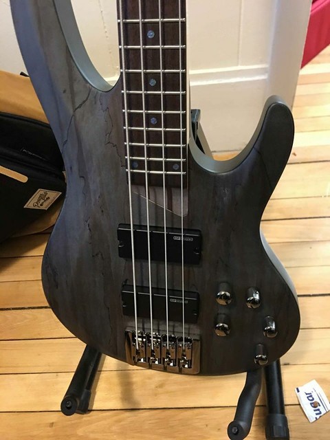 Esp Ltd Fb 204 Black Satin Frank Bello Signature Bass For Sale Online Ebay