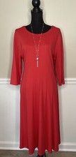 Blair Women’s Orange Dress Plus Size 20P