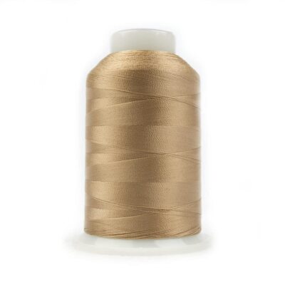 WonderFil Specialty Threads DecoBob Soft Tan, 2-ply Cottonized Polyester, 80wt