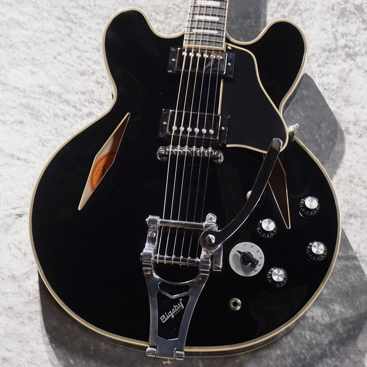 Epiphone NEW Shinichi Ubukata ES-355 ver.02 ~Ebony Epiphone NEW Shinichi Ubukata ES-355 ver.02 ~Ebony