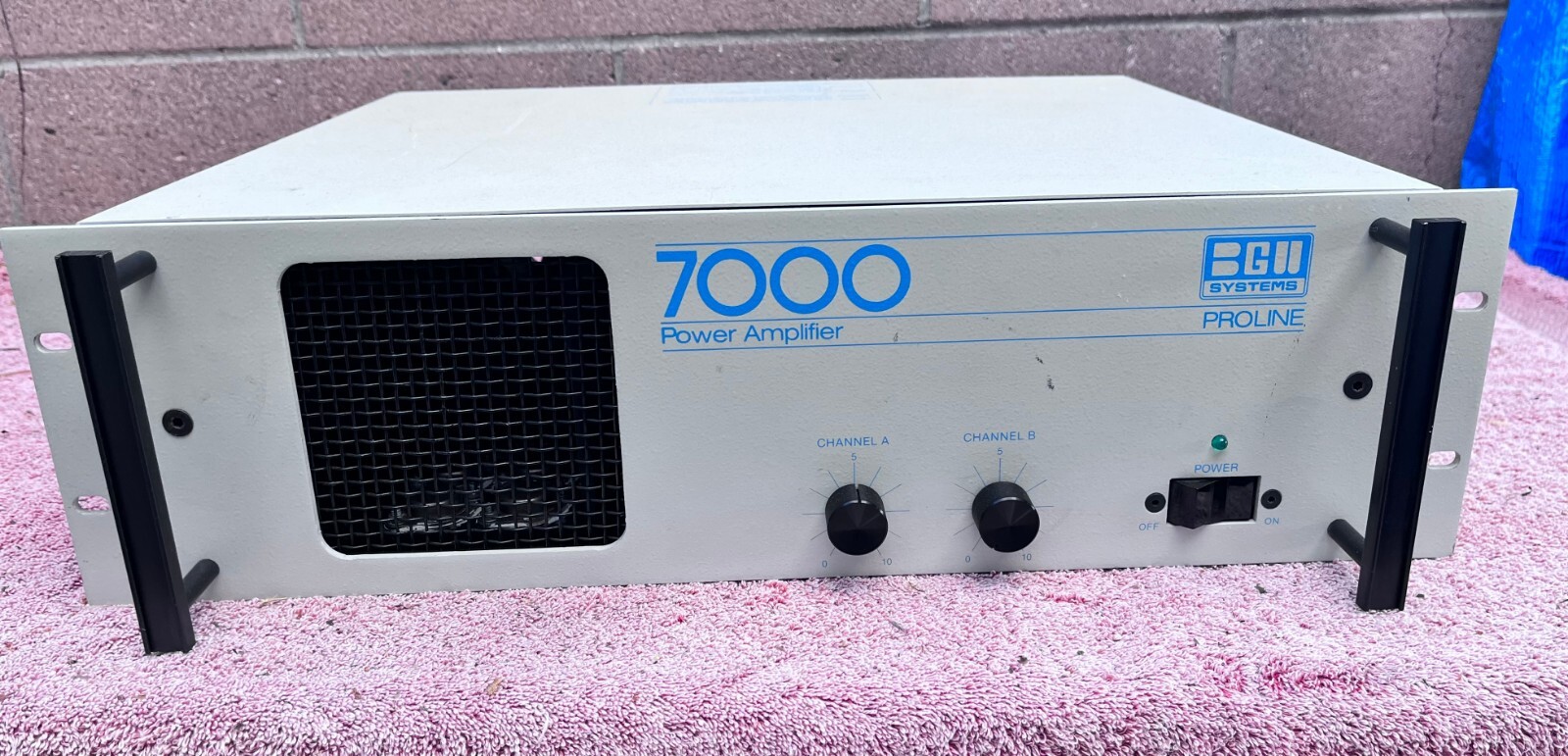 BGW 7000 ProLine Stereo Power Amp eBay