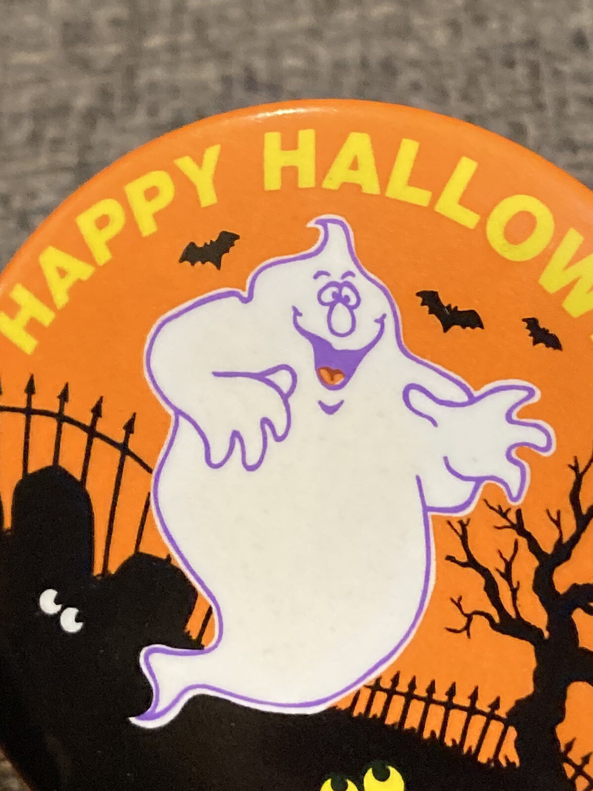 Vintage Halloween 2 Pins Brooches JJ JackoL… Gem