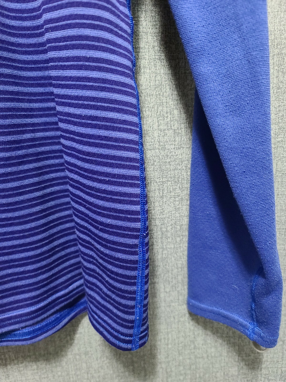 Patagonia 1/2 Zip Base Layer Pullover Shirt Women's Extra Small Blue XS   B31