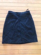 GAP Charcoal Gray Wool Skirt Size 2