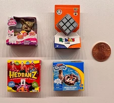 Zuru Toy Mini Brands Pets Alive Gold Llama Rubik's Cube Whamo Splash Hedbanz LOT