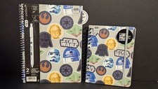Star Wars X Yoobi - All-Over Notebook W/ Pen  Elastic Closure Journal W/...