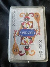 VINTAGE USA Plastic Coated PLAYING CARDS town country hotel Cali NEW SEALED
