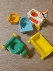 vintage fisher price accessories 5 Piece Set