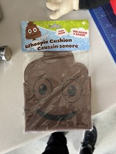 NIP Whoopie Cushion Loud Sound Gag Gift with Poop Emoji Design