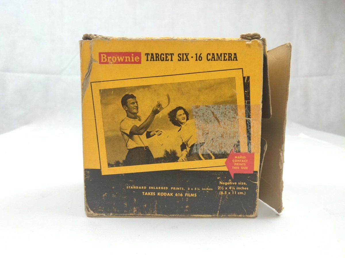EASTMAN KODAK 社製　TARGET  SIX 16 Kodak Brownie Target Six-16 Camera Information | The Brownie