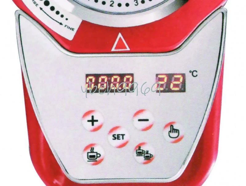 1L 250W Home Commercial Electric Coffee Bean Grinder Grind Burr Milling Espresso - Image 4 of 4