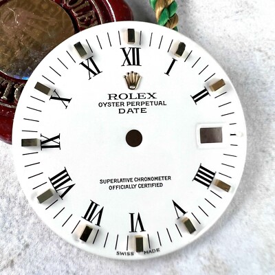 Rolex Oyster Perpetual Date White Dial -Roman Numerals 28 mm HIGH GRADE ORIGINAL