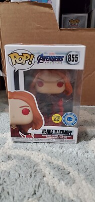 Funko Pop! Avengers Endgame Wanda Maximoff PIAB Exclusive GITD #855