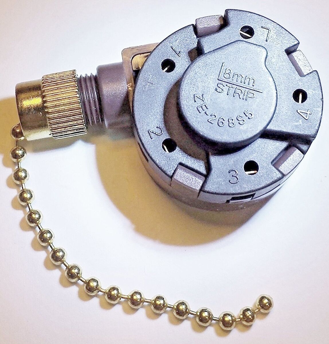 4 Speed 5 Wire PULL CHAIN Fan SWITCH Replaces Dayton 4 Speed 5 Wire PULL CHAIN Fan SWITCH Replaces Dayton