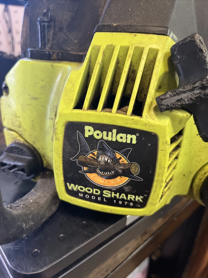 poulan wood shark model 1975 chain saw. AD - Image 2 of 4