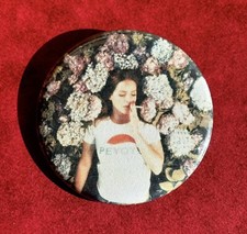 Lana Del Rey Custom 2.25” Button - Peyote Pepsi In Field Of Flowers Photo