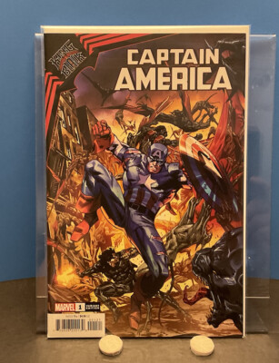 KING IN BLACK CAPTAIN AMERICA #1 VARIANT UNREAD!! KNULL VENOM SPIDERMAN