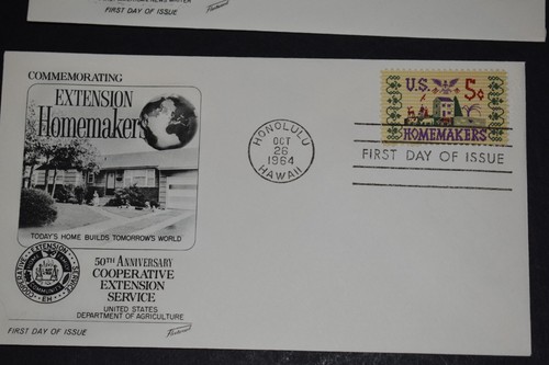 Set of 11 1960-1965 US Stamp FDCs -Scott Nos. 1031a/U548/U549/UC39/1243...ab - Picture 9 of 12