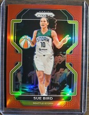 2022 Panini Prizm WNBA W25 #154 Red Prizm Sue Bird /199 SP Seattle Storm