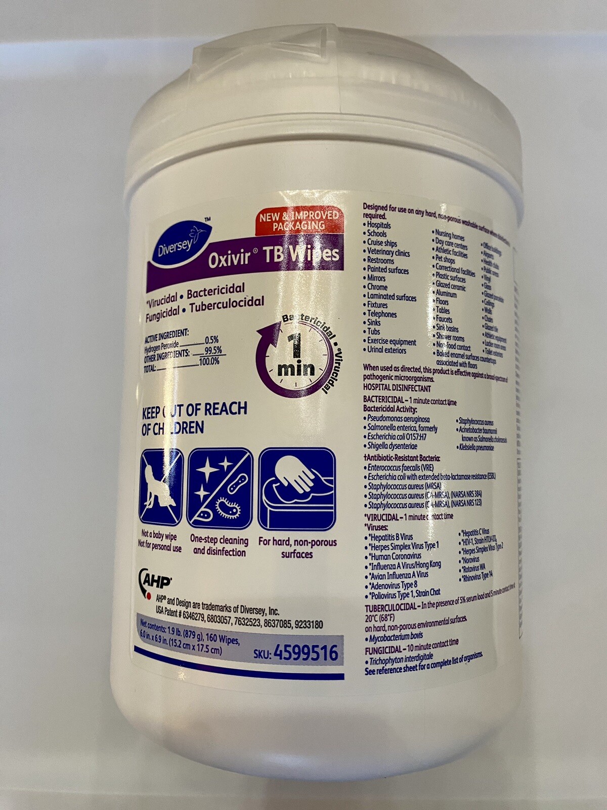 Diversey Oxivir TB - 4599516 for sale online | eBay