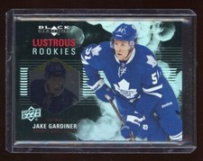 2011-12 Black Diamond Lustrous Rookies #LR15 Jake Gardiner *S2860