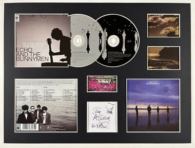 ECHO & THE BUNNYMEN - Signed Autographed - KILLING MOON - Album Display 2