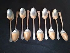 (10) Wm Rogers Mfg Co. IS "Sovereign" Teaspoons