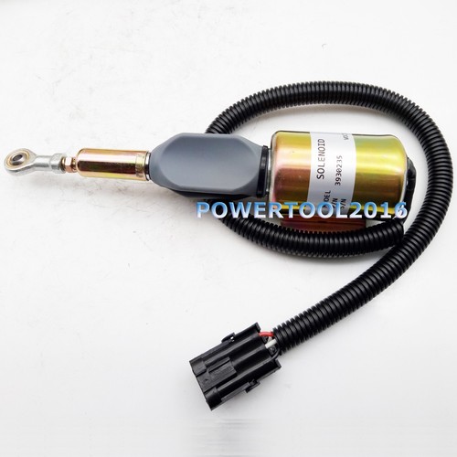 New Fuel Shutoff Solenoid 3930235 SA-4348-12 for Cummins 6C 8.3L Diesel ...