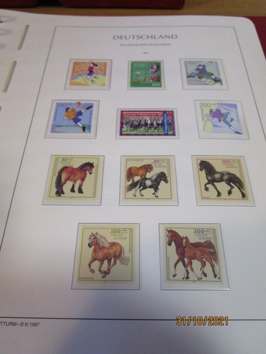 Bundesrepublik Deutschland Briefmarke Sammlung Postfrisch ** 1990 bis 1998 - Bild 12 von 12