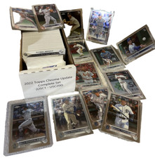 2022 Topps Chrome Update Baseball: Complete Base Set #1-200