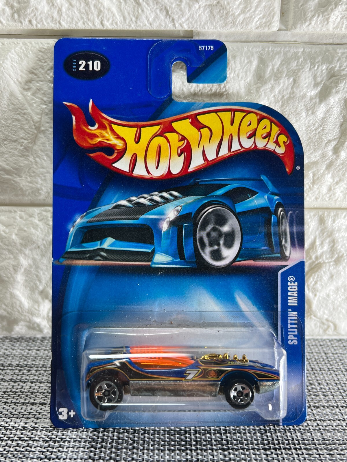 Hot Wheels Splittin' Image 2003 #210 Blue