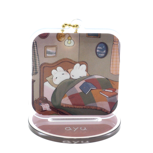 Gashapon Cute Anime Chibi Bunny Fox Arcylic Stand Keychain Japan 1 Random Figure - Picture 5 of 11