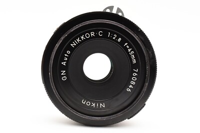 Nikon NIKKOR C GN Auto 45mm f/2.8 Ai Converted Lens
