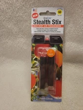 Stealth Stix, Car Air Freshener, Long Lasting, Fresh Citrus Scent 2 per pack