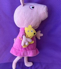 Peppa Pig Sleep N' Oink Plush 12 Talking Stuffed Bedtime Hugging Bear