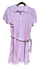 Alexis for Target Striped Tulip Sleeve Shirt Dress Women’s Size Medium
