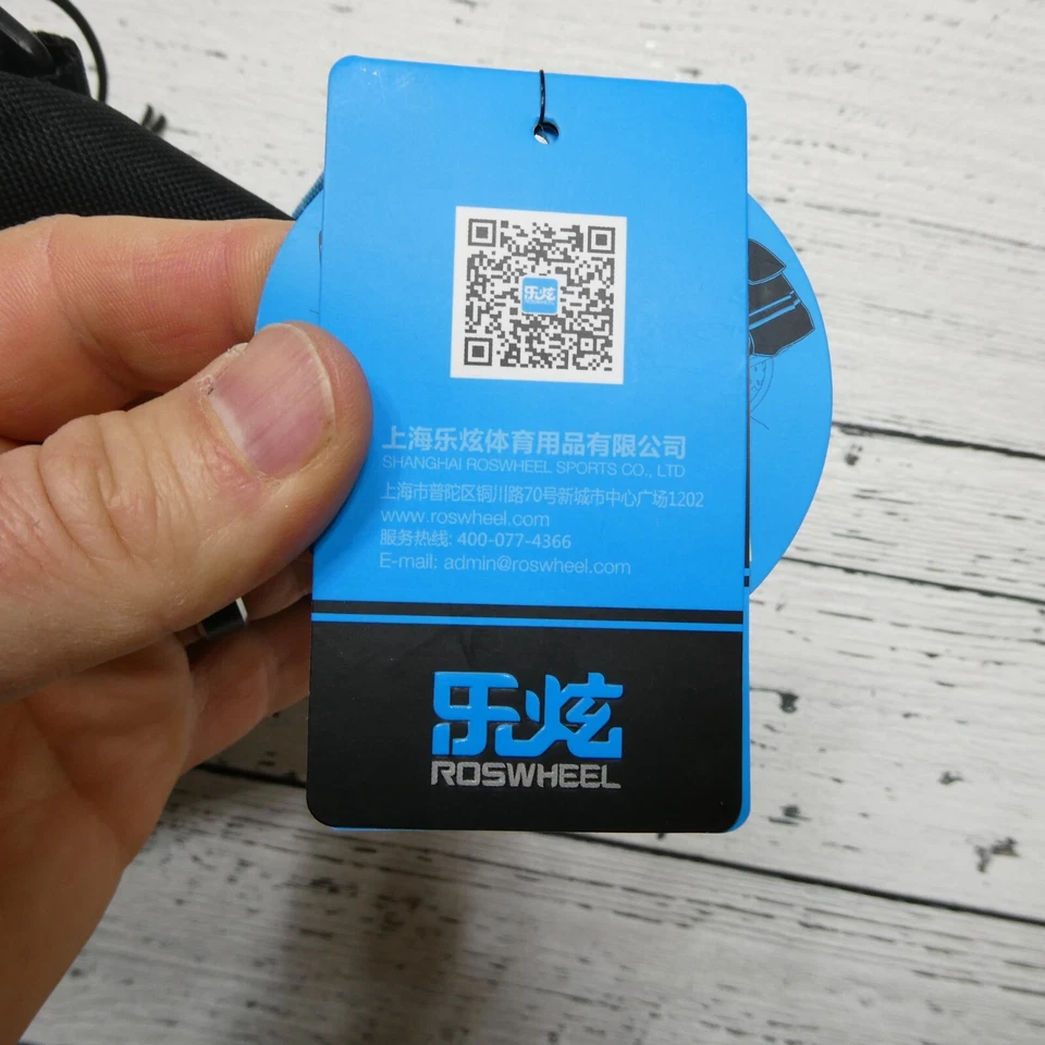 Bolsa trasera de camión Roswheel azul gris reflectante bicicleta nueva con etiquetas Foto 2 de 4