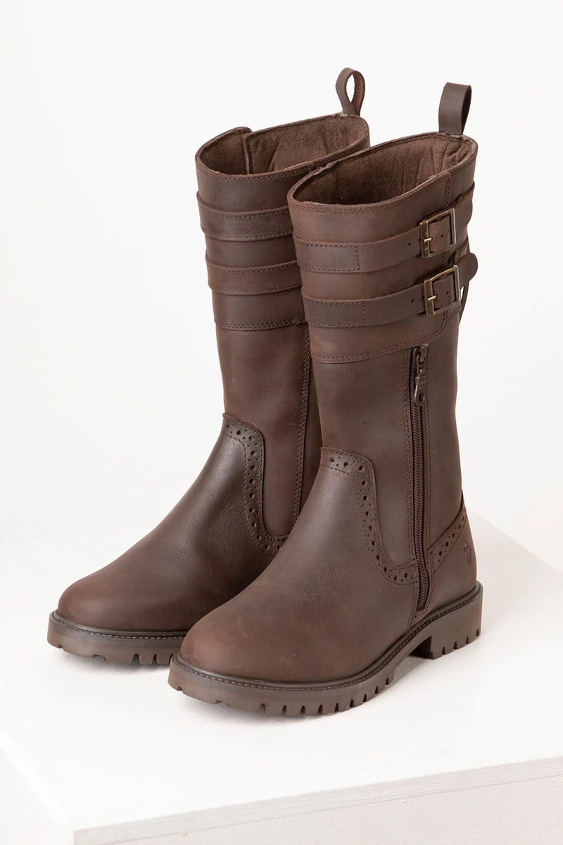 Ladies three quarter best sale boots