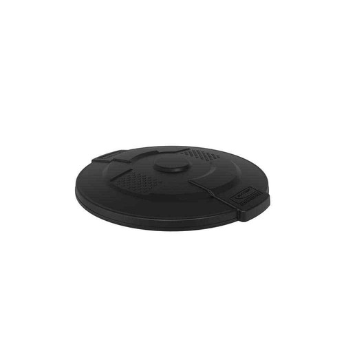 Black Trash Can Lid 32 Gal. Trash Can