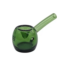 3.75" MJ Arsenal Glass Pipe Perch Green