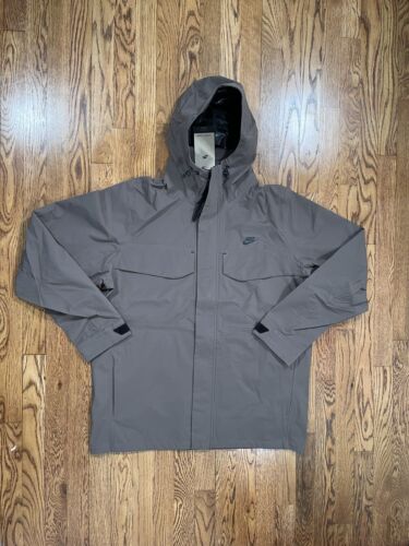 Nike Storm Fit Jacket Brown Mens Size L NWT Dd6872 004 Tech Coat $250 Retail