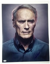 Clint Eastwood Signed Autographed Stunning Portrait 16x20 Photo ACOA
