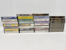 Vintage Lot Of 30 Cassette Tapes Big Band Era and Other